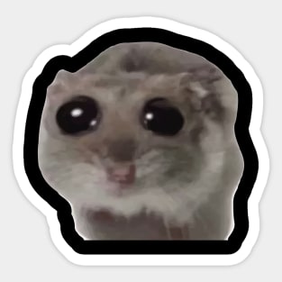 Sad Hamster Meme trauriger Hamster Sticker